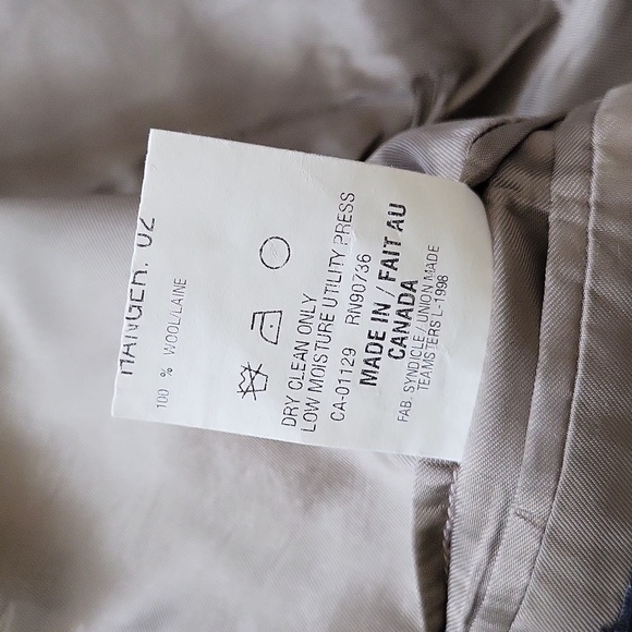 Vintage Y2K Lauren Ralph Lauren men's plaid pure new wool blazer jacket, 40R - Picture 10 of 11